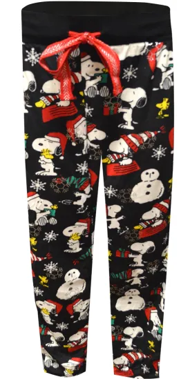 Peanuts Snoopy Christmas Jogger Lounge Pants