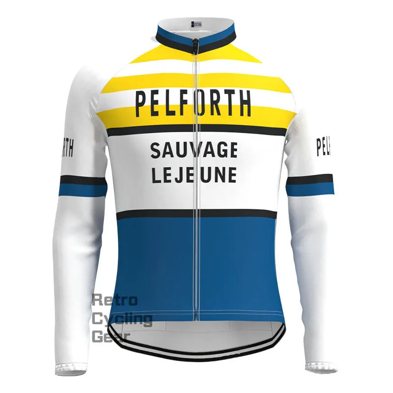 Pelforth Retro Long Sleeve Cycling Kit