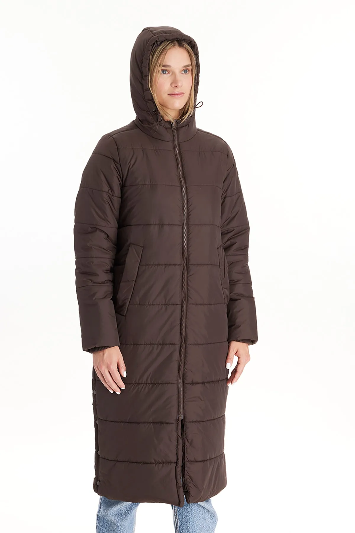 Penelope 3 in 1 Long Puffer maternity Coat