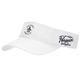 Penguin Rubber Patch Visor - Bright White