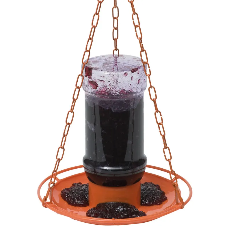 Perky-Pet Oriole 32 oz Metal/Plastic Nectar Feeder 3 ports