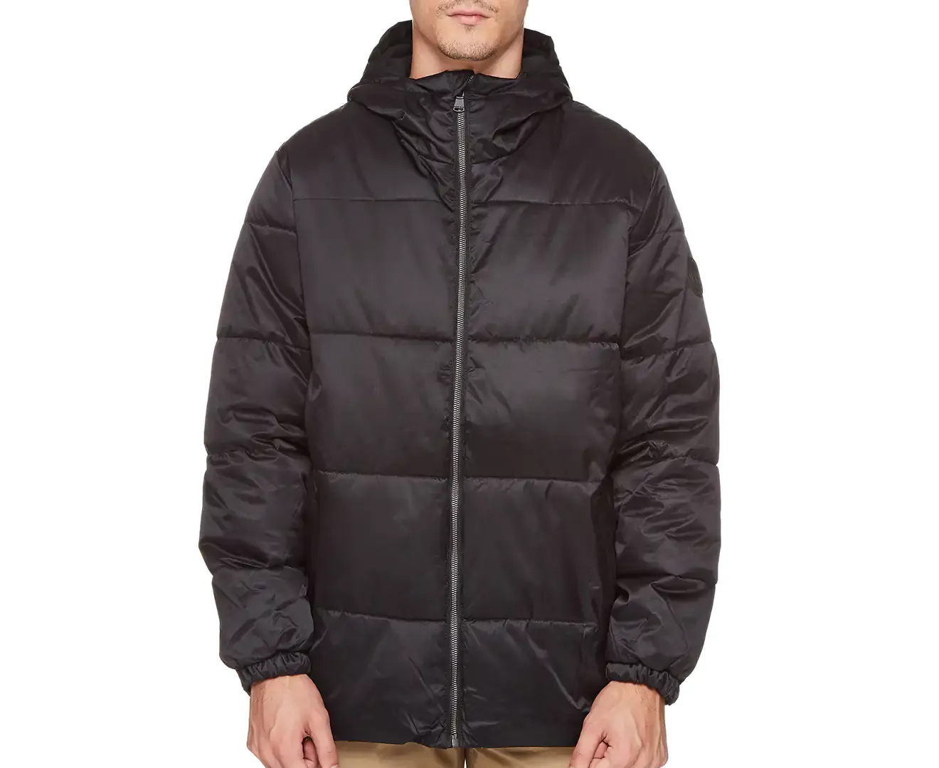 PERRY ELLIS Men's  Puffer Jacket in Black