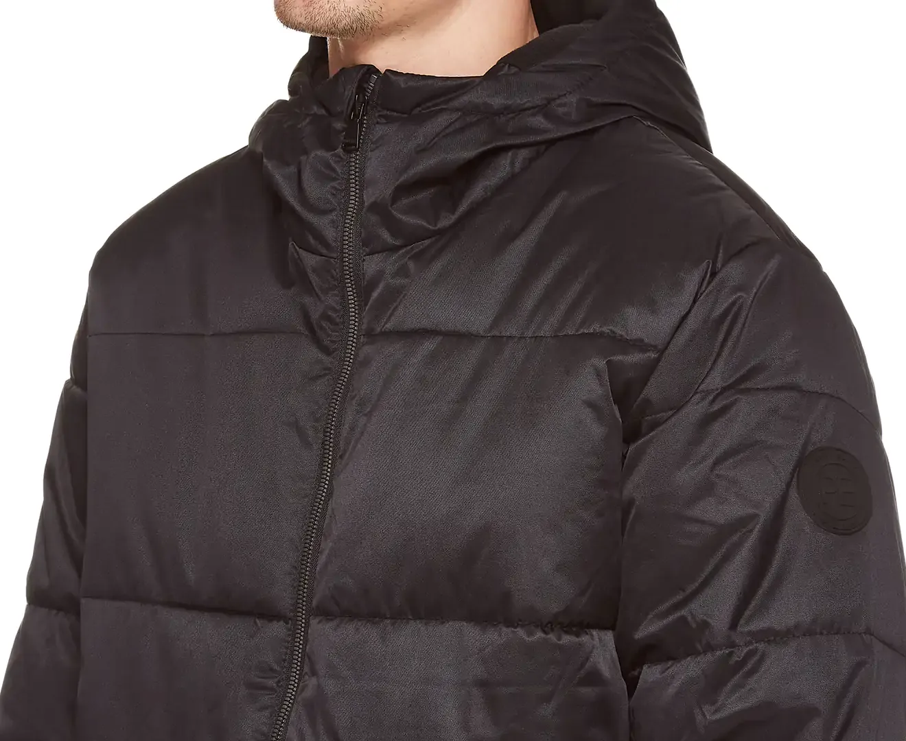 PERRY ELLIS Men's  Puffer Jacket in Black