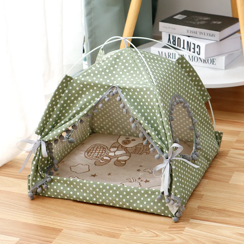 Pet Tent House Bed