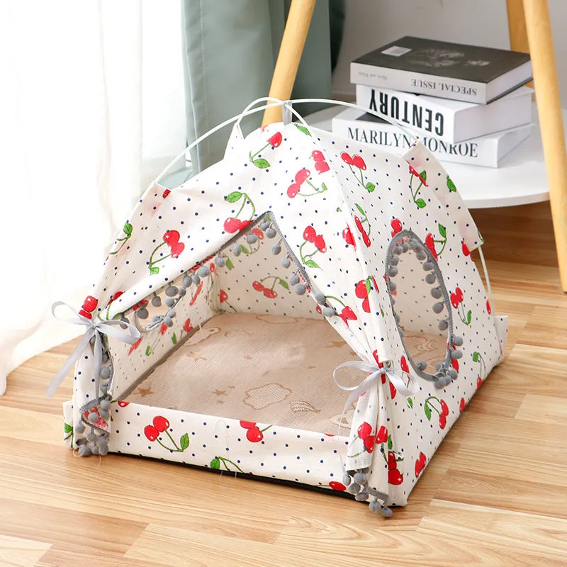 Pet Tent House Bed