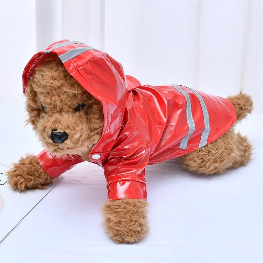 Pet Waterproof Hooded Raincoat