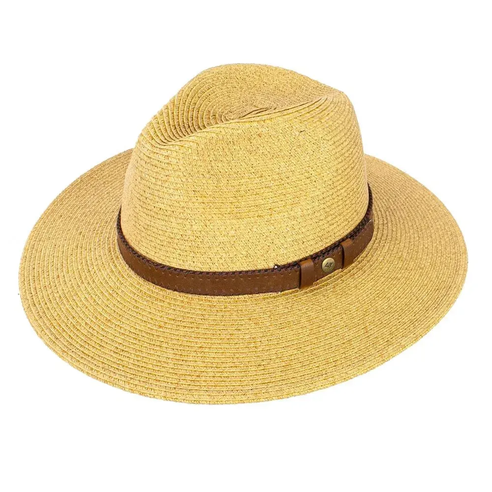 Peter Grimm Cameron - Straw Fedora Hat