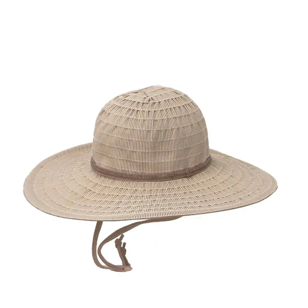 Peter Grimm Francine - Womens Wide Brim Fabric Sun Hat