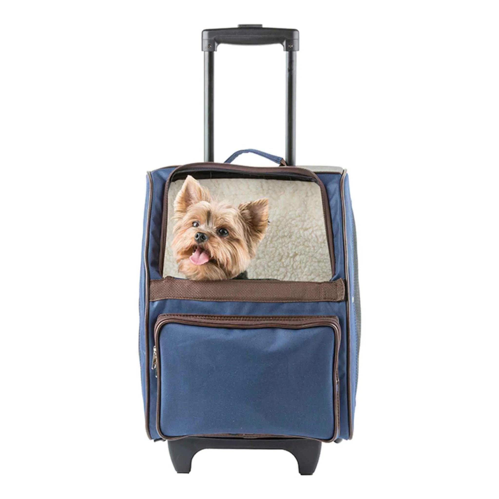 Petote Rio Wheeled Dog Carrier - Airline Approved