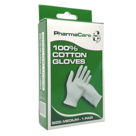 Pharmacare Cotton Gloves - Medium