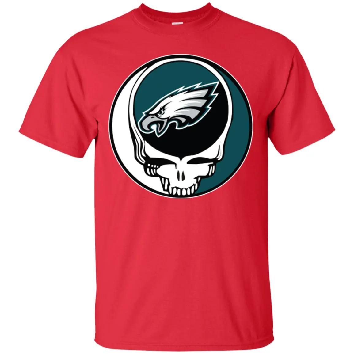 Philadelphia Eagles Grateful Dead Steal Your Face Football Nfl Shirts