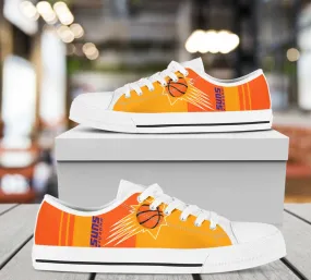 Phoenix Suns Custom Lowtop, Basketball Custom Shoes, Sport Lowtop, Canvas Shoes, Canvas Lowtop, Unisex Shoes, Gift Birthday