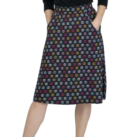 Pi Icon A-Line Skirt [FINAL SALE]