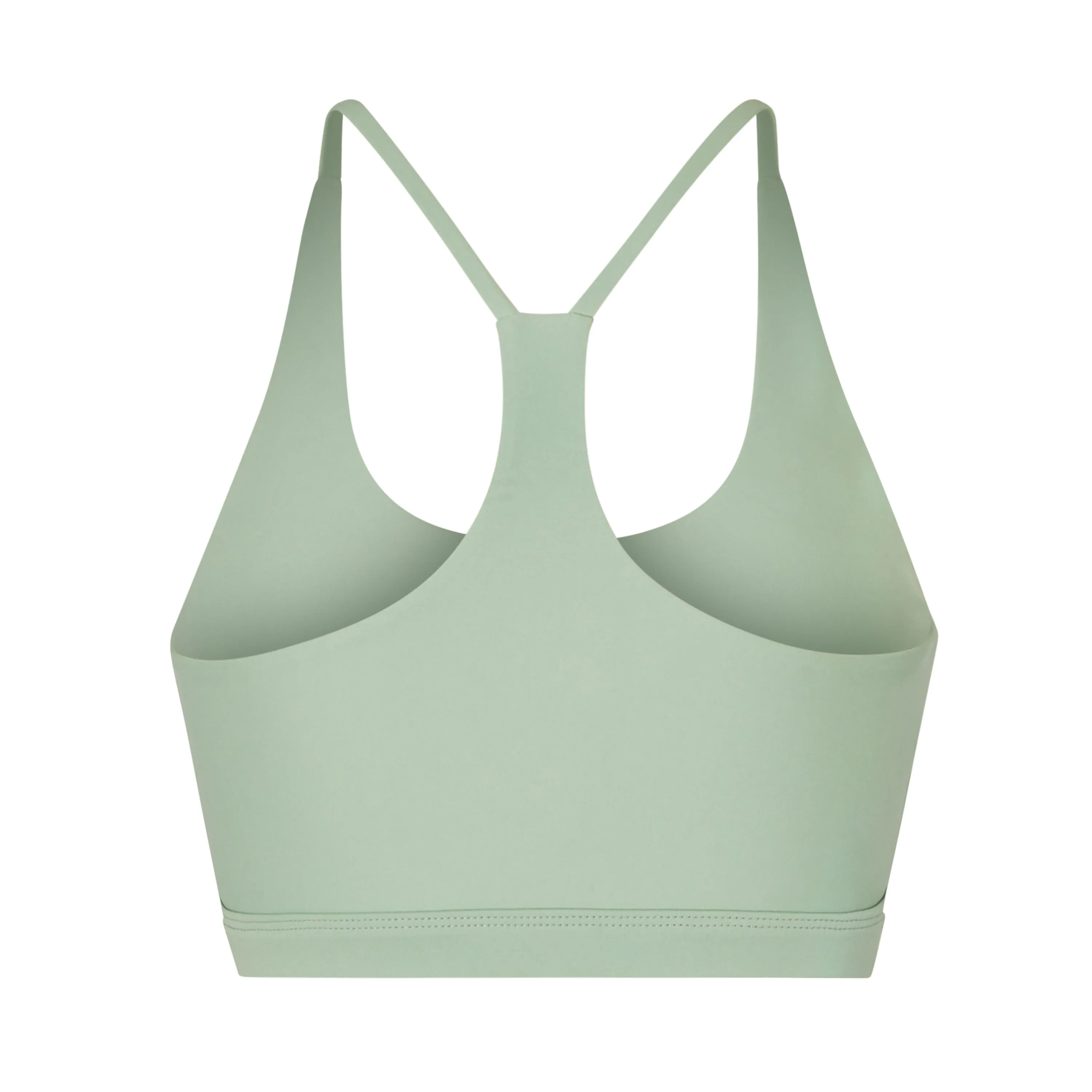 Pia Racerback Sports Bra | Recycled Polyester | Celadon