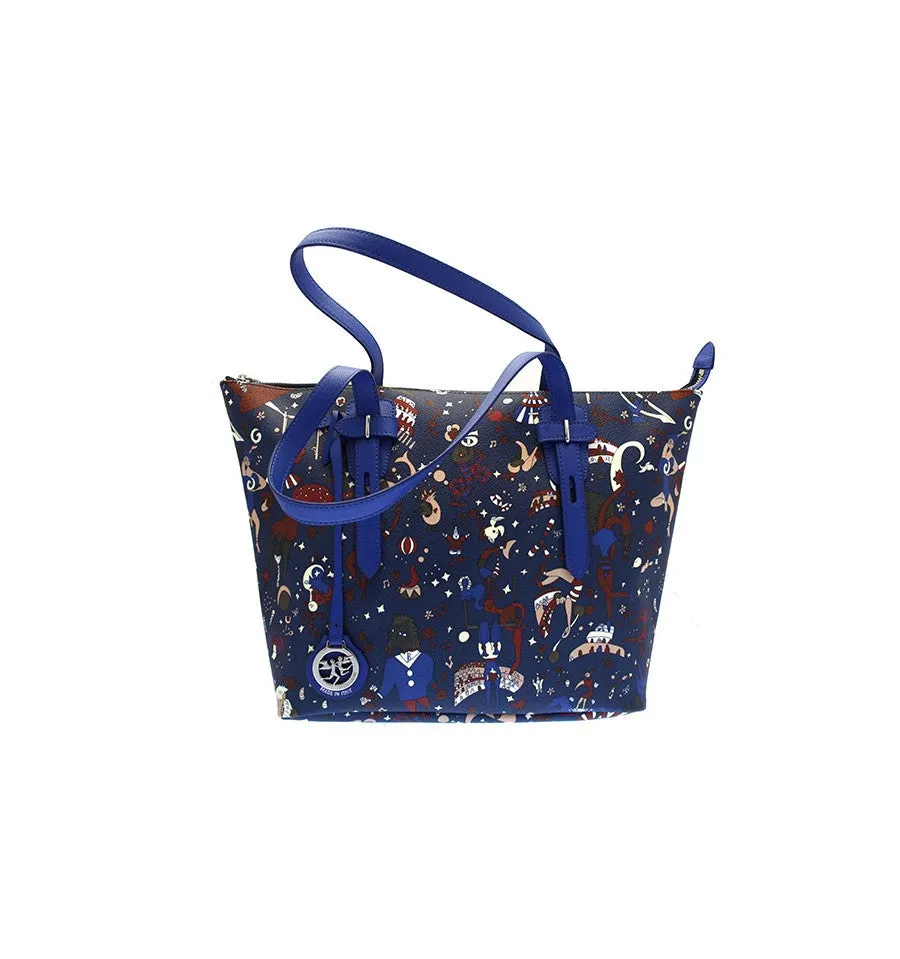 Piero Guidi Magic Circus - Blue Tote 10 x 9 x 5