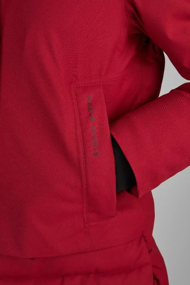 Pikeur Long Raincoat - Red