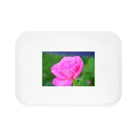 Pink Flower Bath Mat