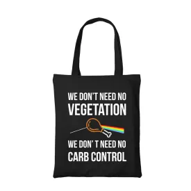 Pink Floyd Tote Bag - We Don't Need No Vegetation