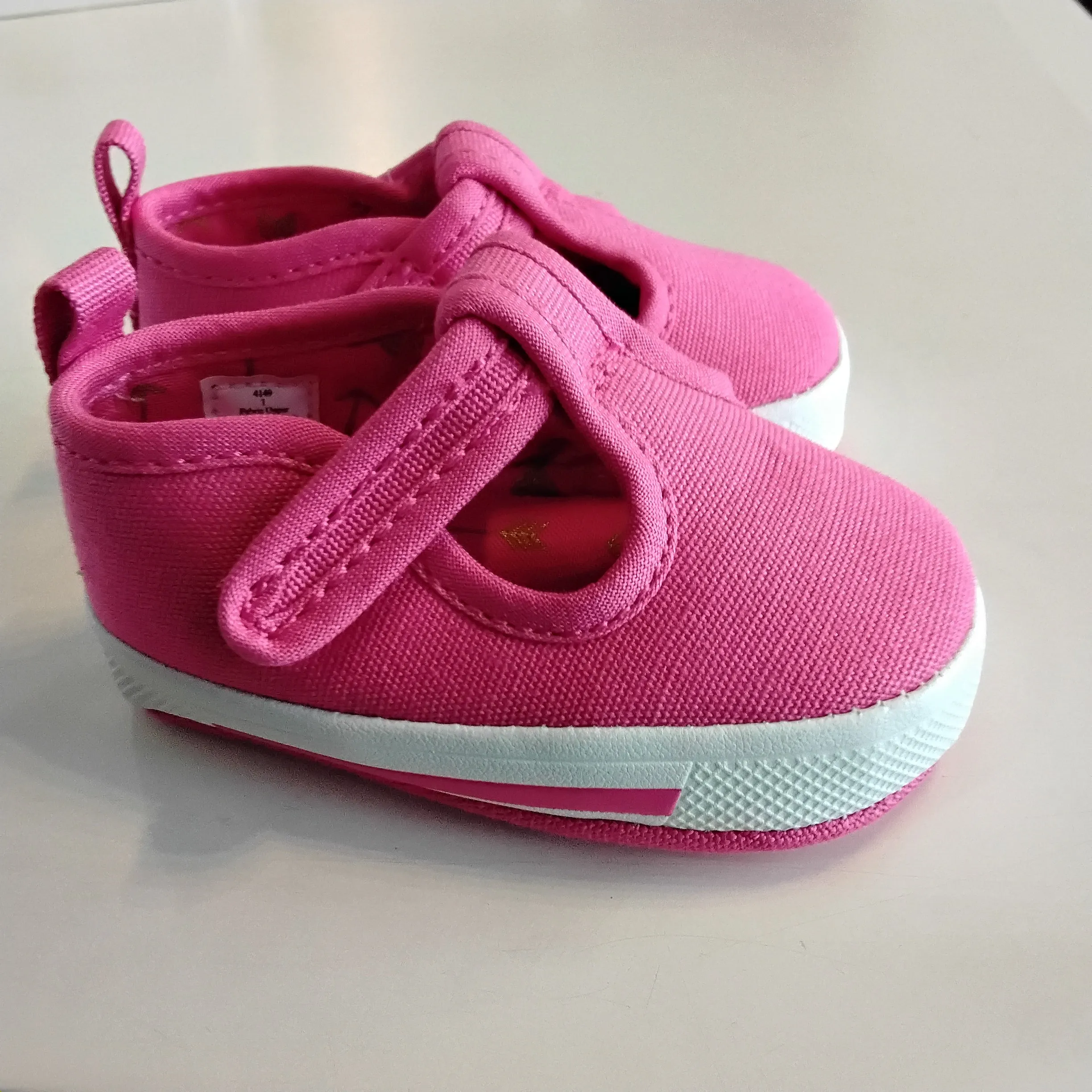 Pink velcro shoes | Baby Deer