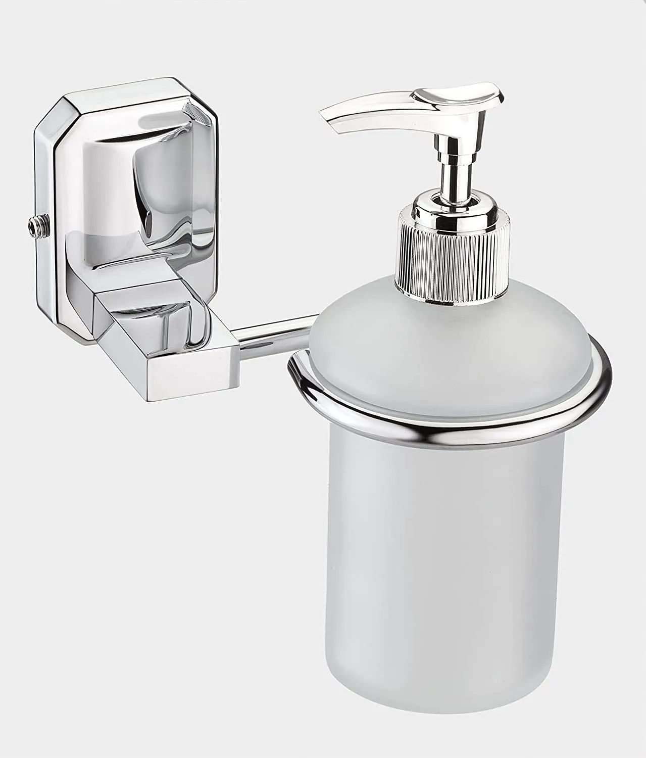 Plantex 304 Grade Stainless Steel Liquid Soap Dispenser/Shampoo Dispenser/Hand Wash Dispenser/Bathroom Accessories Pack of 3, Cute (Chrome)