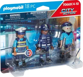 Playmobil 70669 City Action Police Figure Set