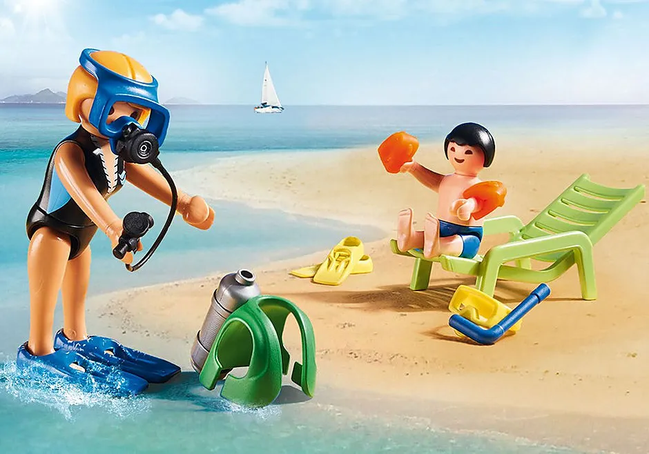 Playmobil Family Fun Water Sports Lesson