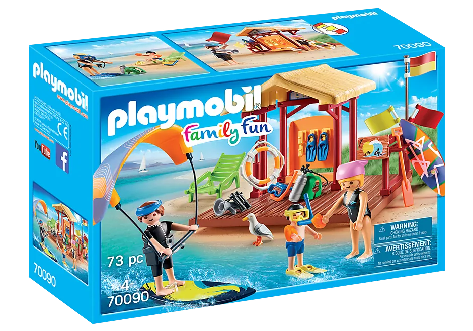 Playmobil Family Fun Water Sports Lesson