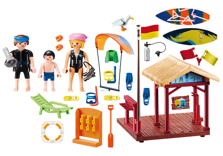 Playmobil Family Fun Water Sports Lesson