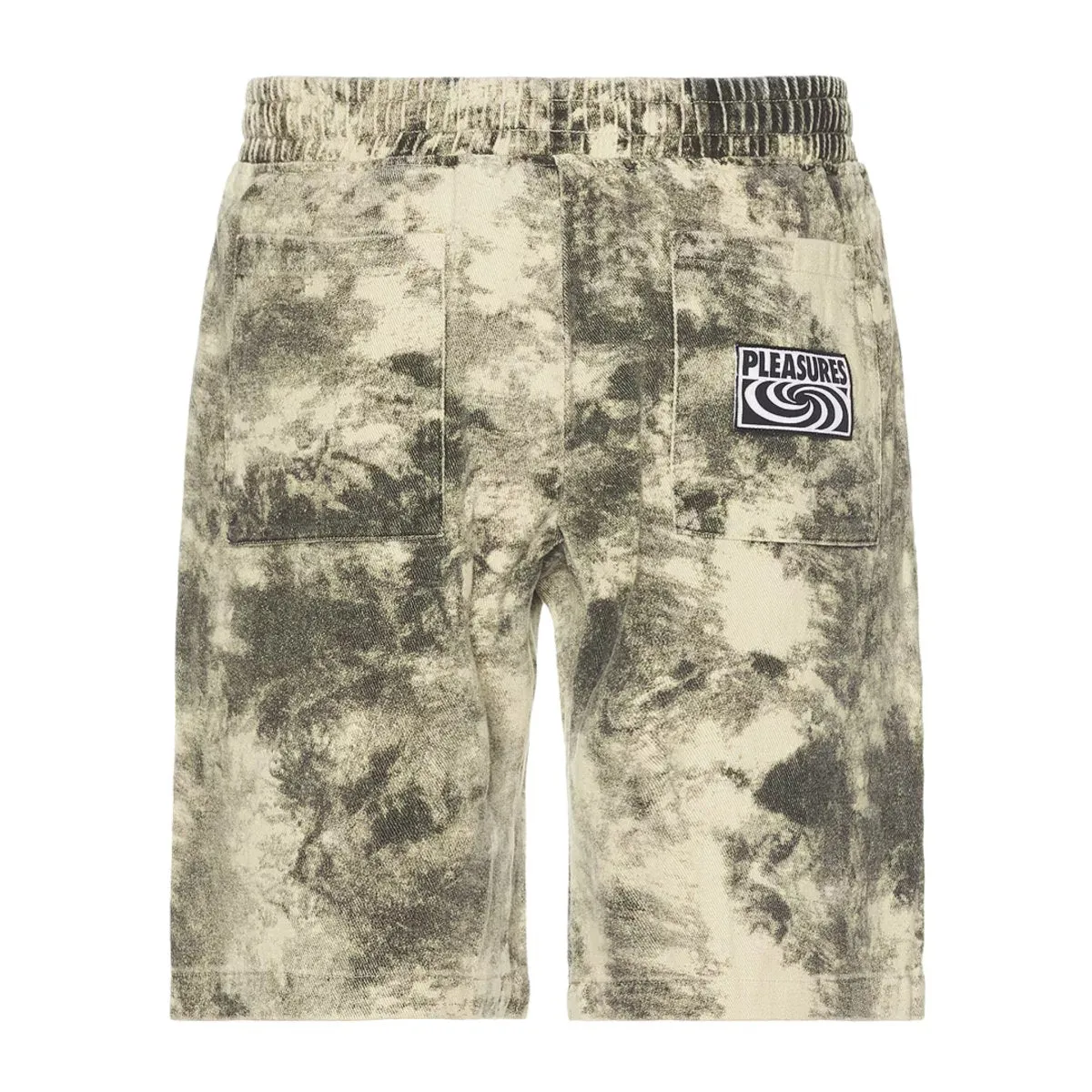 Pleasures Men's Cyclone Shorts Camo Black