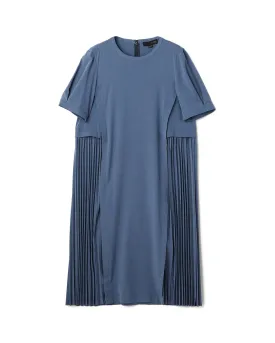 Pleated Side Long Dress