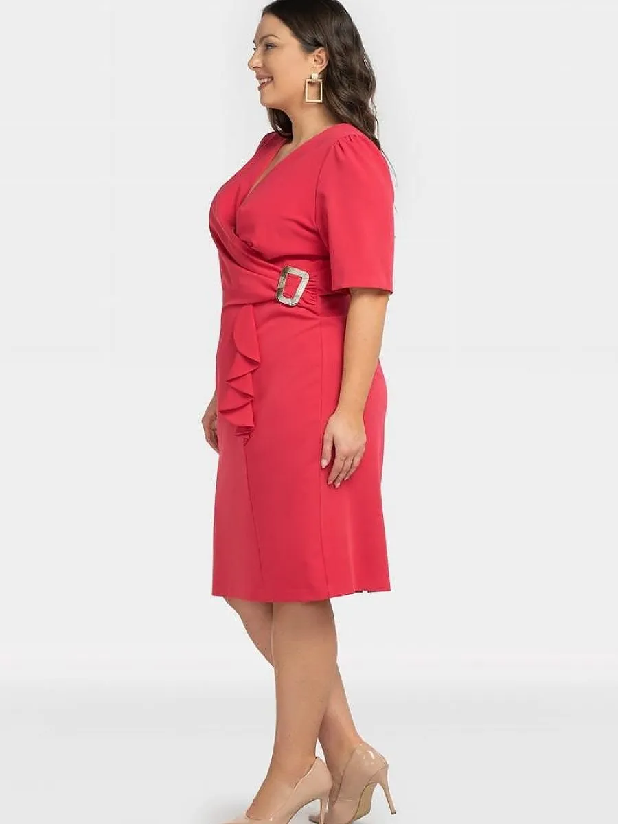 Plus size dress model 196890 Karko