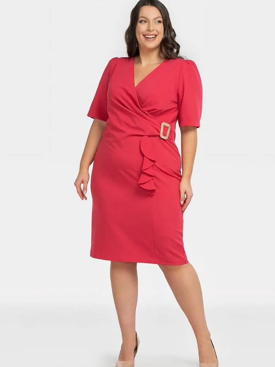 Plus size dress model 196890 Karko