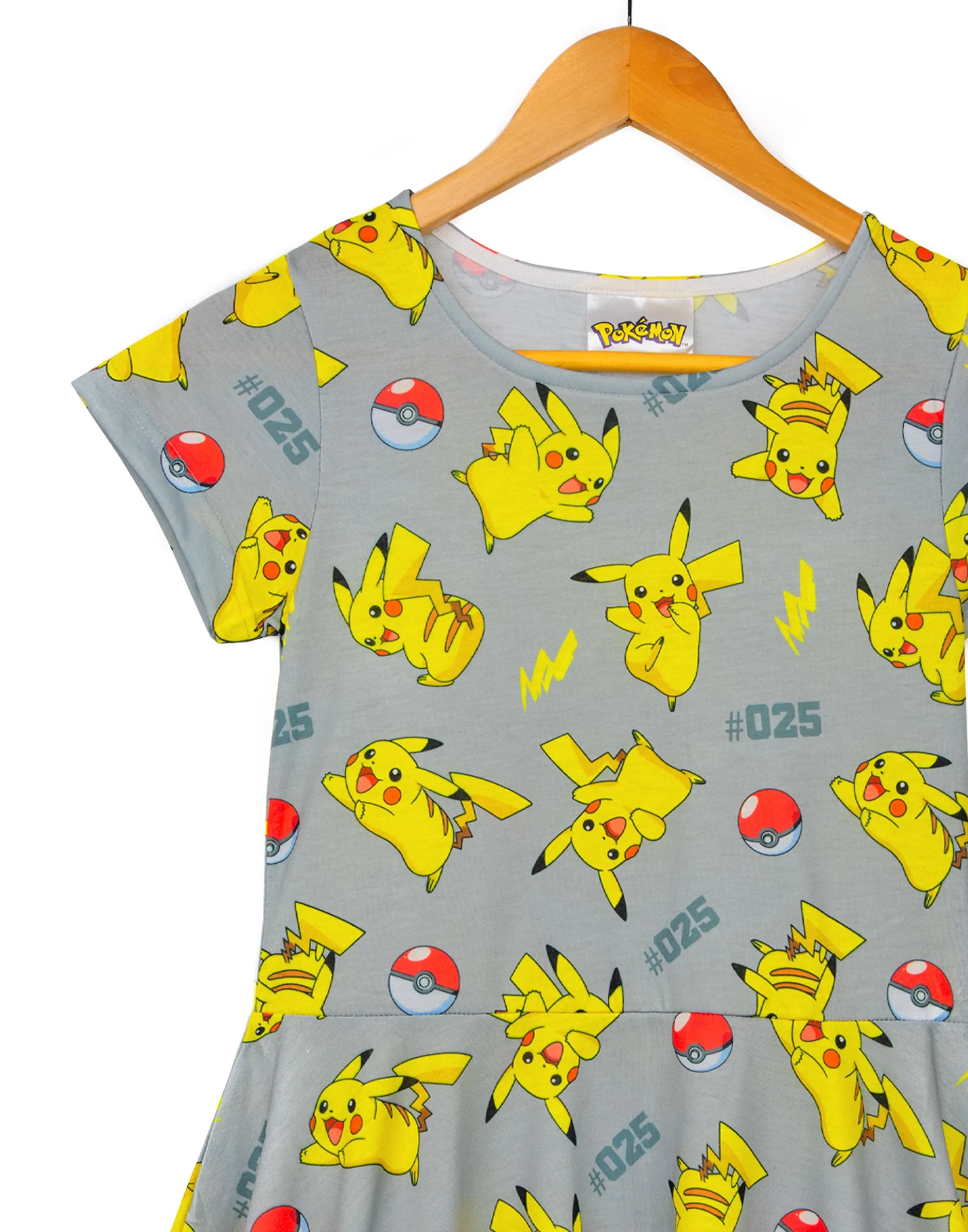 Pokemon Pikachu Girl's Dress