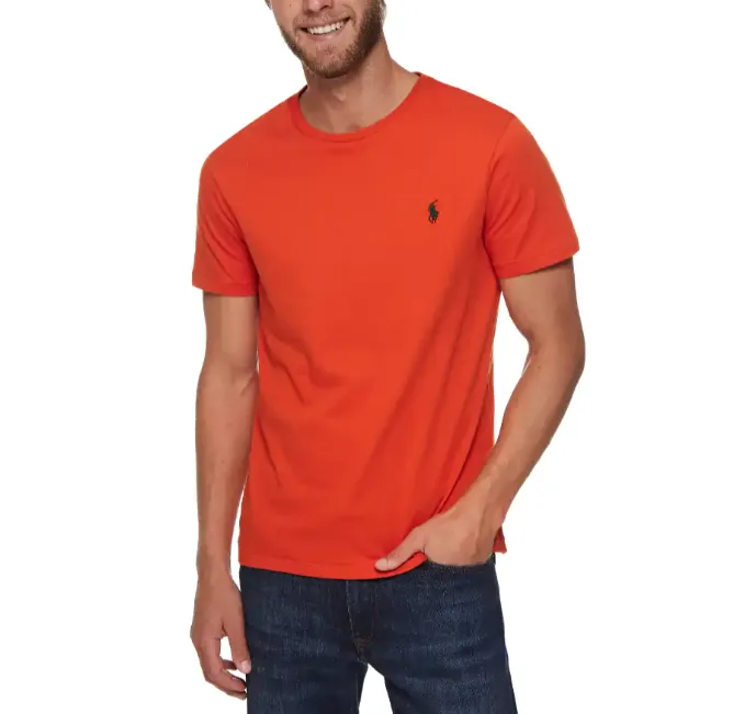 POLO RALPH LAUREN Men's Crewneck Slim Fit Cotton T-Shirt