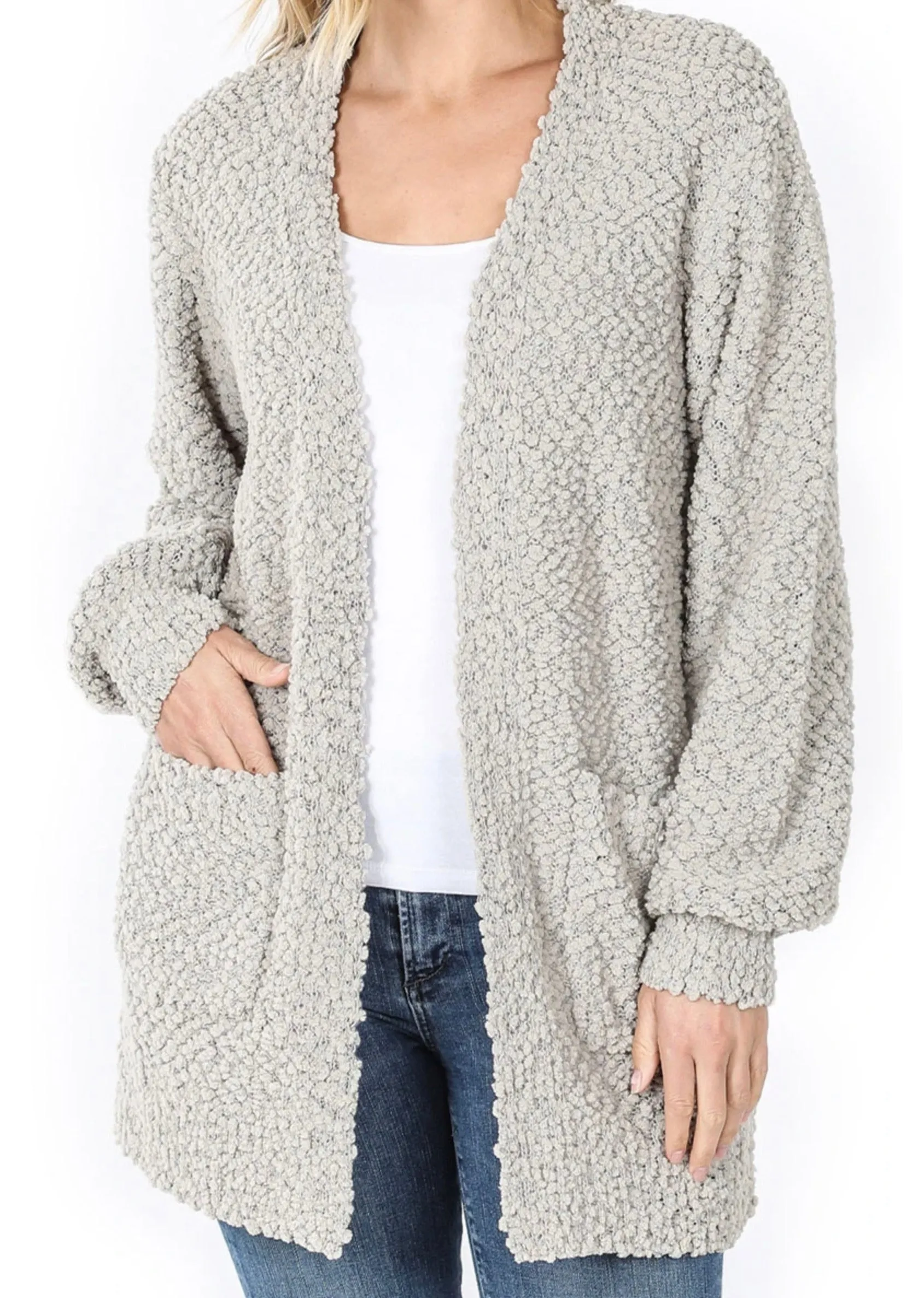 Popcorn Cardigans