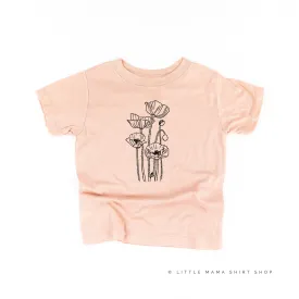 POPPY (Flower) - Short Sleeve Child Shirt