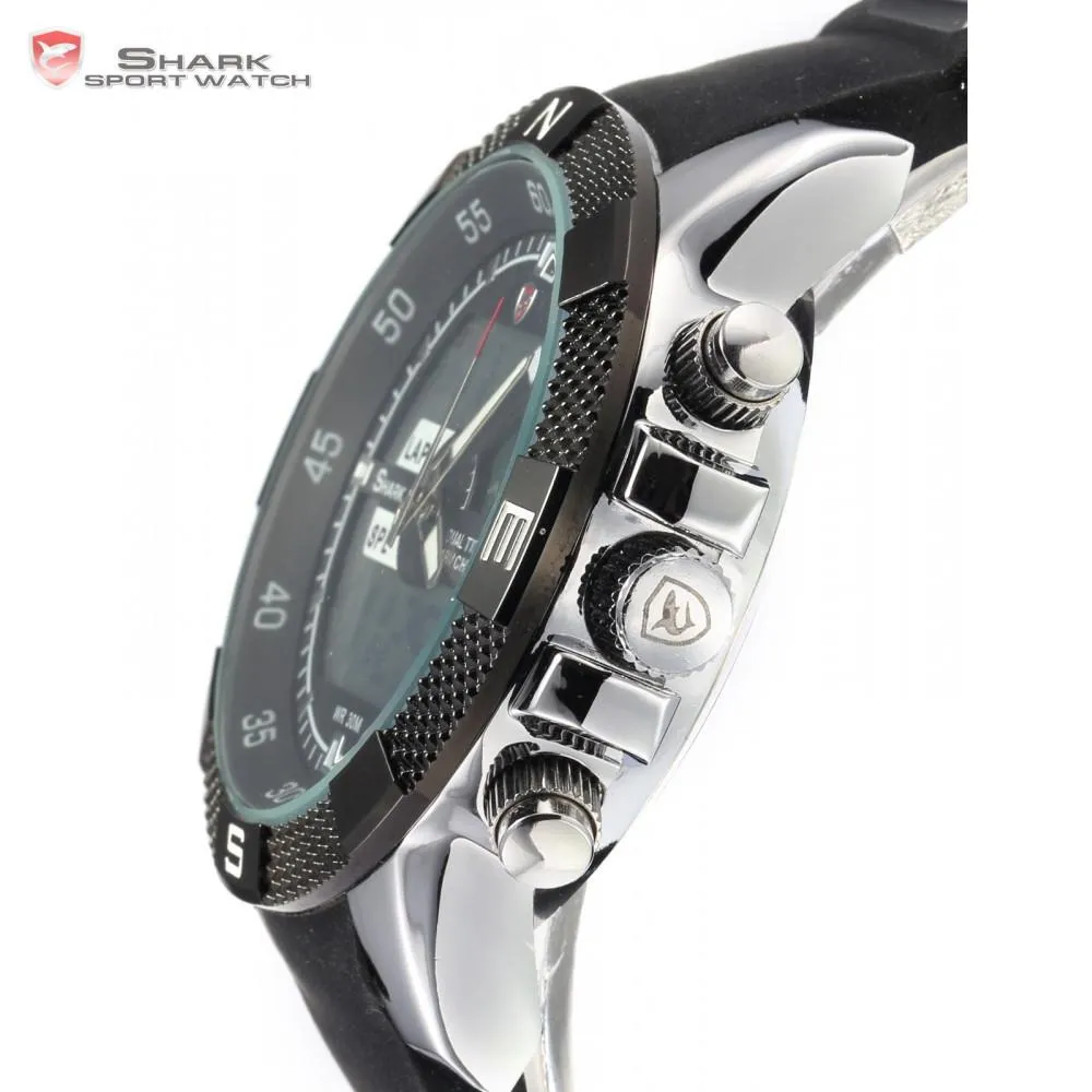 PORBEAGLE Shark Sport Watch Black SW 042