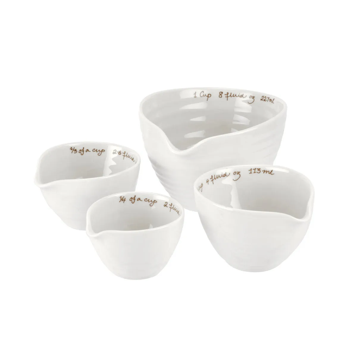 Portmeirion Sophie Conran Measuring Cups White