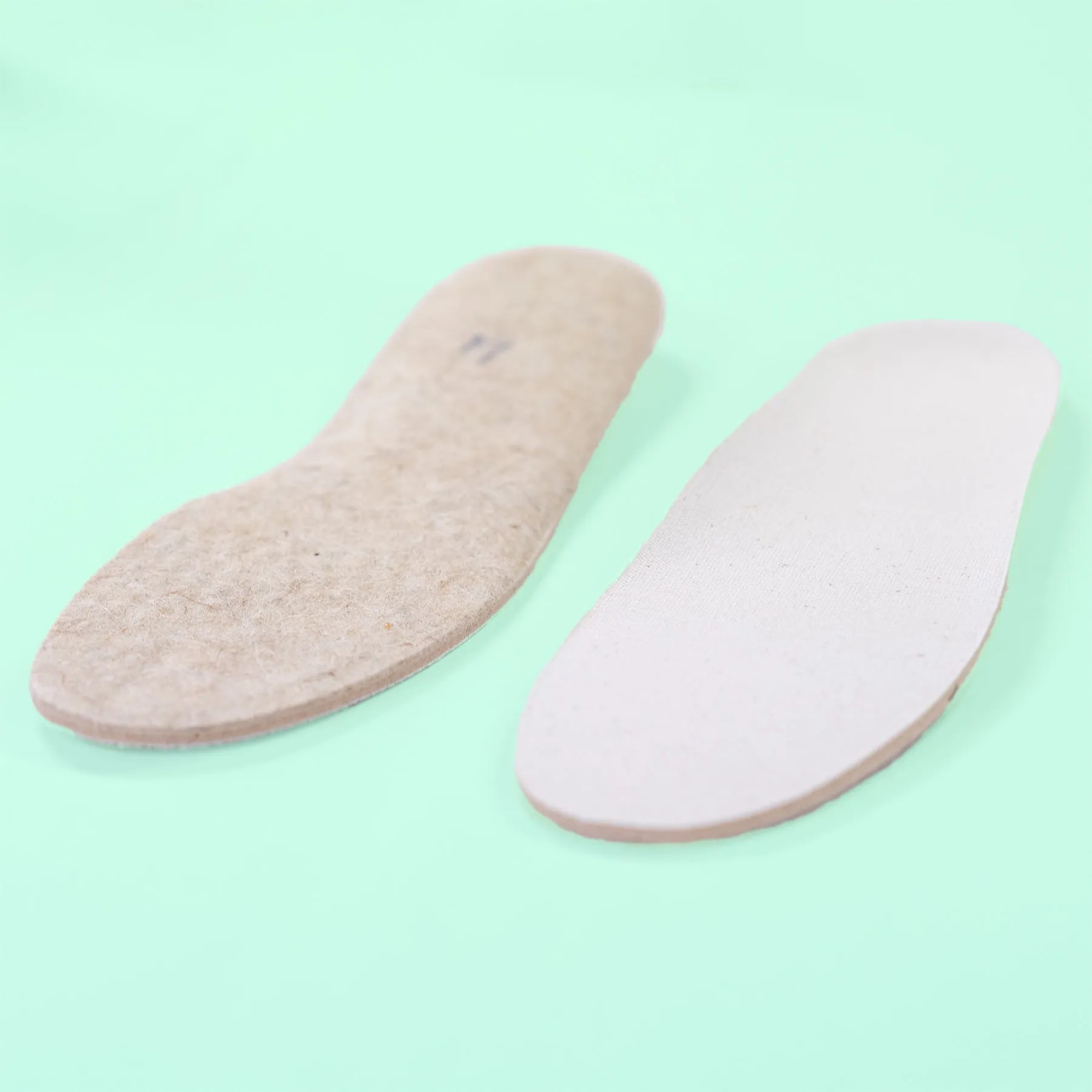 POTSDAM Organic Cotton Twill Insole Footbed (Extra Thick) (100% Biodegradable)