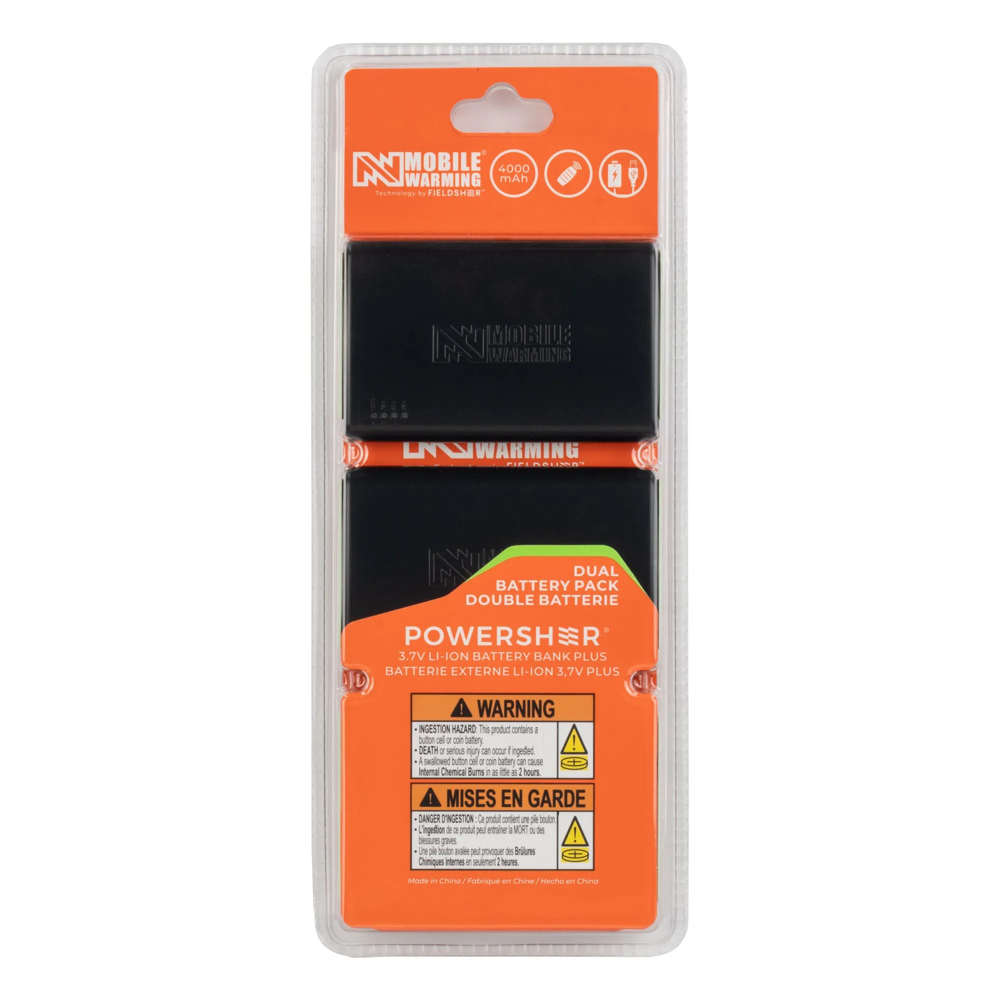 Powersheer™ 3.7v Wireless Heated Sock Battery