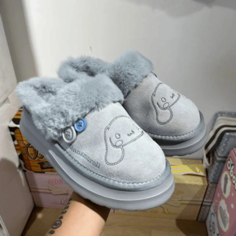 [Pre-Order] Authentic Blue Cinna Snow Boots KI662