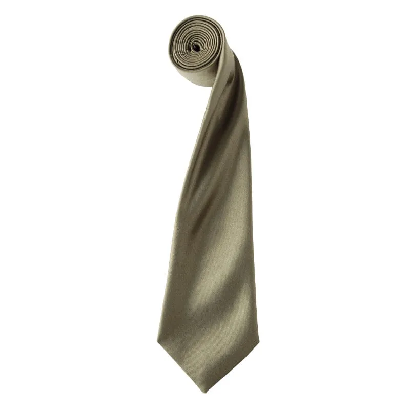 Premier Colours Satin Tie PR750