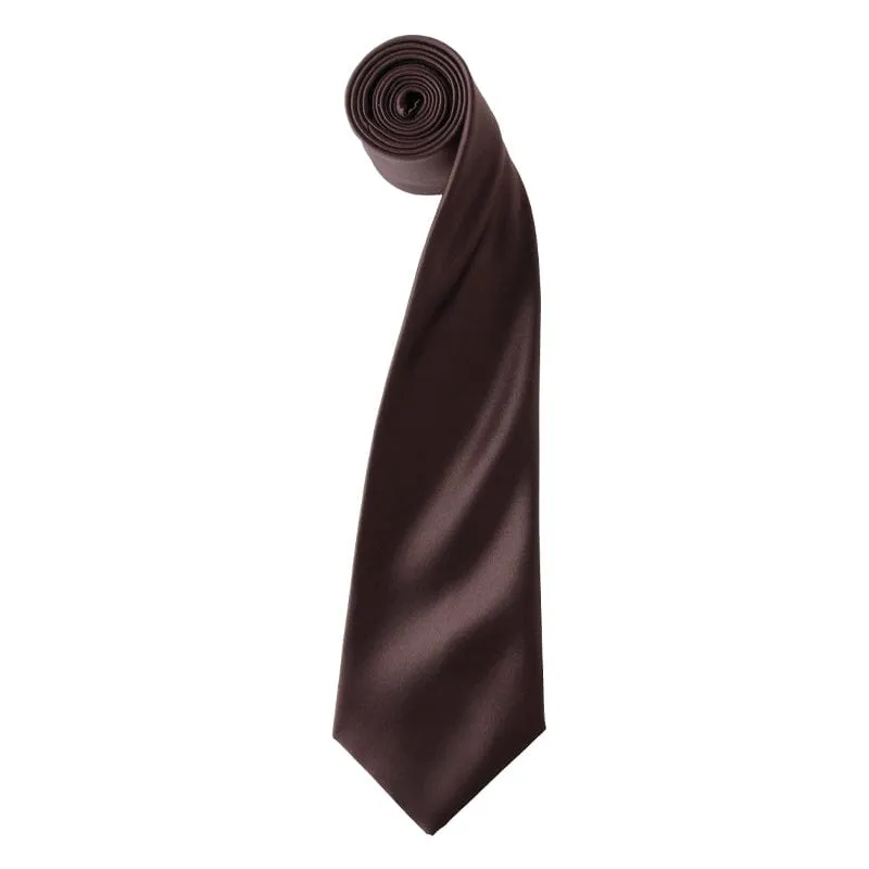 Premier Colours Satin Tie PR750