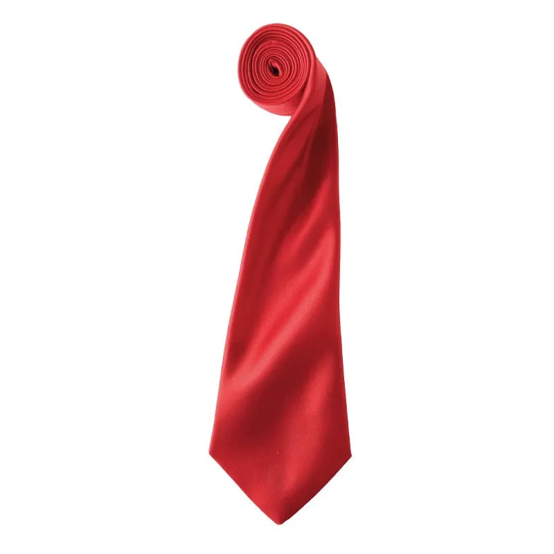 Premier Colours Satin Tie PR750