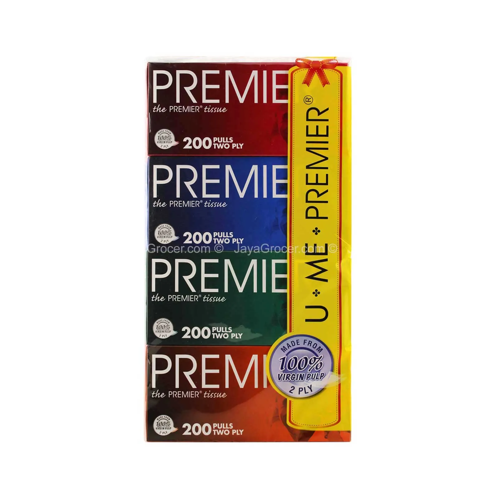 Premier Facial Tissue Paper 200sheets x 4