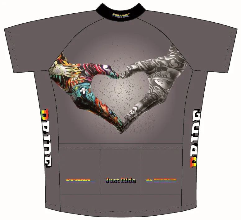 Pride "Heart Hand" Amateur Cut Cycling Jersey