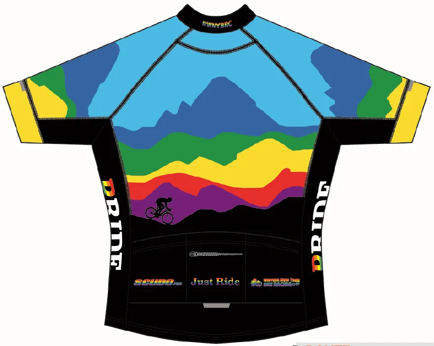 PRIDE "Mountains" Race Cut Cycling Jersey