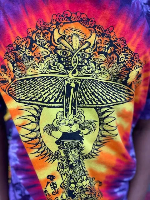 Printed Cosmic Cotton Shirt #1