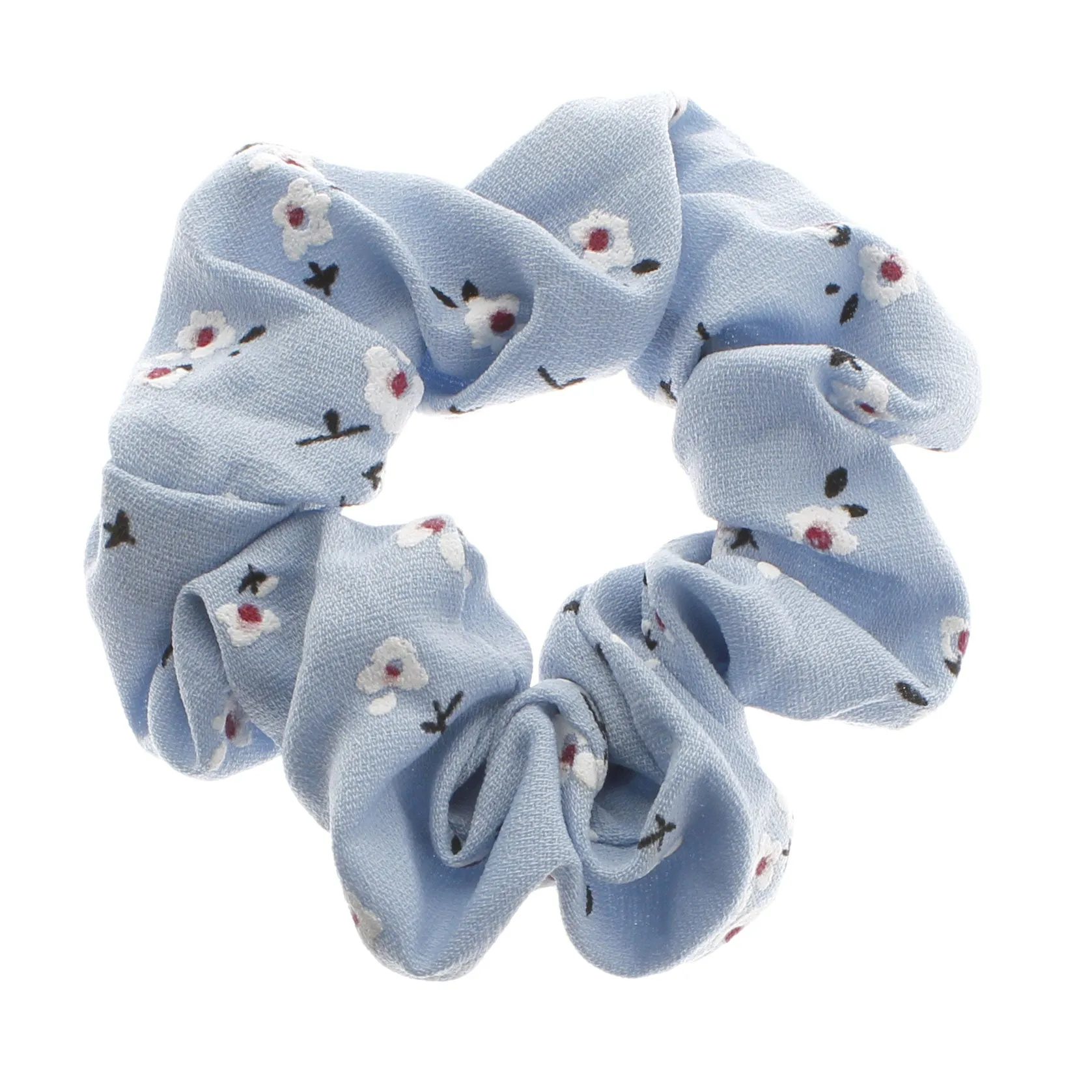 Printed Fabric Hair Scrunchie