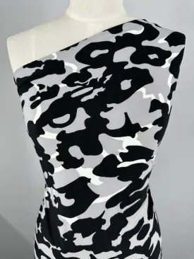 Printed Lycra - Camo - 150cm